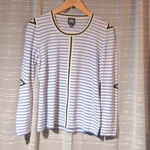 Slater Zorn Racer Stripe Sweater